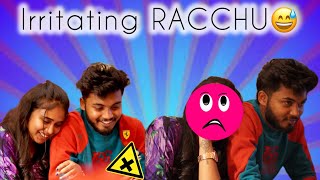 Irritating Racchu for 10min 😅😅🤍trial and error racchunaveenvlogs [upl. by Bound600]