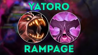 Yatoro Faceless Void But with Wolf Bite  DOTA 2 [upl. by Terris]