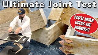 Whats the Best Wood Joint  Insanely Strong Joinery [upl. by Aretina]