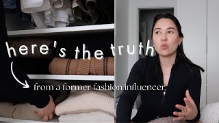 the LIES youre being sold about personal style wardrobe declutter  chat with me [upl. by Anyaj]