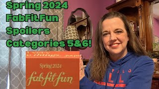 FabFitFun Spring 2024 Categories 5 amp 6 Spoilers [upl. by Michigan]