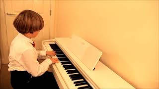 ABRSM Piano Grade 2 B3 Stanley Wilson The Stowaway by Olivier 8 years old [upl. by Haidebez]