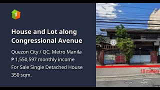 House and Lot along Congressional Avenue [upl. by Arnulfo430]