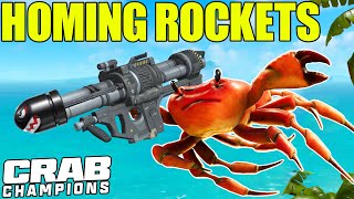 GIANT HOMING ROCKETS IN THE NEW PATCH  Crab Champions Gameplay [upl. by Mayram]