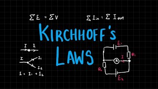 Kirchhoffs First amp Second Laws  A Level Physics [upl. by Allerim]