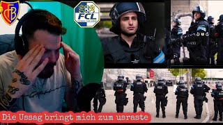 Basler POLIZEIISATZ gege Luzern Provokation oder Abschreckig Doku reaction [upl. by Dylana]