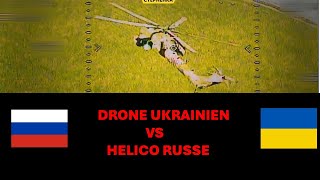 UN DRONE DETRUIT UN HELICO RUSSE EN VOL  UN TOURNANT [upl. by Armilda]