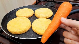 Prenez Carotte et Faites Cette Délicieuse Recette Facile Rapide à la Poêle 5min 🔝👌Carrot Pan Recipe [upl. by Alecia]