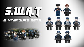 Lego SWAT Knockoff Minifigures Review [upl. by Meesan]