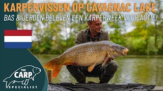 ⛺️ Een week karpervissen in Frankrijk 🇫🇷 volop actie 🎣 én zware karpers 🎣🐳 op Cavagnac Lake 🎥 [upl. by Siubhan669]