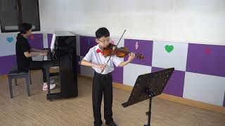 ABRSM Grade 5 Violin Sonata in B minor 3rd movement Allegro A2 20202023 [upl. by Pall]