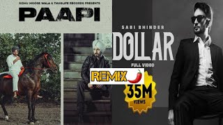 Paapi X Dollar  Sidhu Moosewala ft Sabi Bhinder Official Video  ProdBy Ryder41 [upl. by Ardnoel]