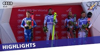 Kriechmayr wins superG for 2nd win in 2 days in Are  Highlights [upl. by Lolande]