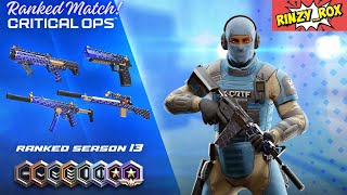 Critical Ops Ranked Match But Im playing on Different servers 🔫 Gameplay Live 🌟💫  RinzyRox [upl. by Acirrej528]