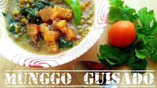 EASY GINISANG MONGGO RECIPE MUNGGO quotBALATONGquot [upl. by Alyak323]