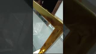 Stearcash Glass with Steel golden color [upl. by Clim]