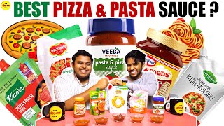 Trying Every Pizza and Pasta Sauce in the Market  Pizza amp Pasta Sauce Review  TAE [upl. by Ronica]