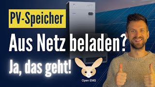 Photovoltaik Speicher aus dem Netz beladen So geht es  Fenecon FEMS [upl. by Nedearb]