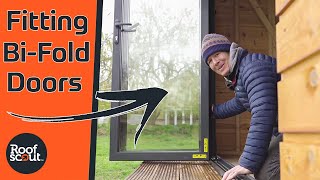 Installing BiFold Doors On A Garden Room [upl. by Chemar]