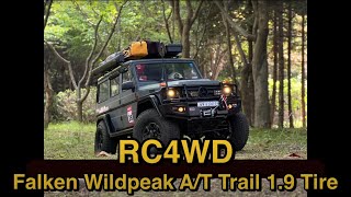 RC4WD Falken Wildpeak A T Trail 1 9 Tire [upl. by Notniv]