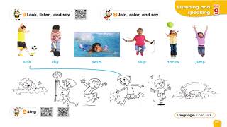 Grade 1 Connect Unit 9 Lesson 1 page 63 exercise 1 انجليزي اولي ابتدائي النصوص الصوتية [upl. by Tremaine]