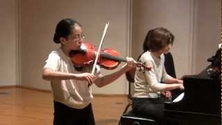 Bach Violin Concerto A minor 3rd movement [upl. by Ahsennod]