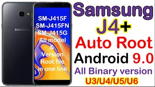 How To Root Samsung J4 Plus Android 9 Pie  Root Samsung J4 Plus SMJ415FSMJ415G Android 9 Pie [upl. by Jolene355]