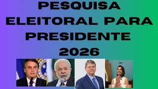 Pesquisa diz que Lula vence em 2026 [upl. by Arabele]