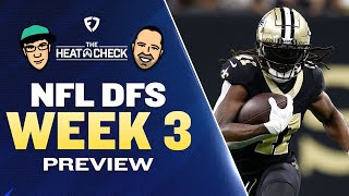 NFL DFS Week 3 Picks  FanDuel Lineup Advice [upl. by Ocirled]