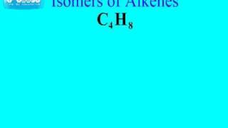 Structural Isomers of Alkenes [upl. by Ibrik197]