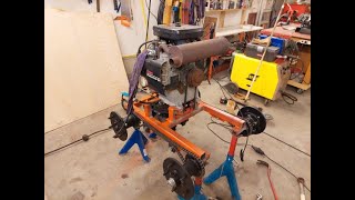 Mini skid steer build Part 1  Undercarriage [upl. by Nahbois]