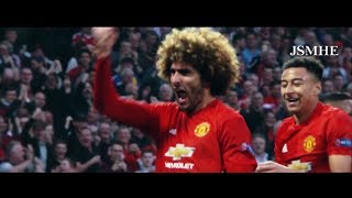 Marouane Fellaini  Man of Steel amp Master of Chest Control  Manchester United 20162017 Overall [upl. by Anelaf]