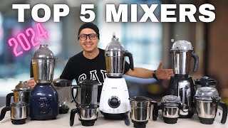 Best Mixer Grinder In India 2024  Best Mixer Grinder Buying Guide  Top 5 Mixer Grinders [upl. by Jacobs524]