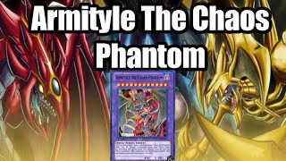 YuGiOh duel links armityle the chaos phantom summon hard to summon monster [upl. by Nillor23]