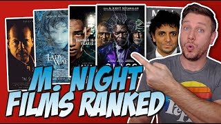 M Night Shyamalan Movies Ranked w Glass Review [upl. by Llerot258]