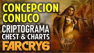 Concepcion Criptograma Chest amp Charts Locations  Conuco El Este  Far Cry 6 Collectibles [upl. by Sosanna534]