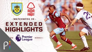 Burnley v Nottingham Forest  PREMIER LEAGUE HIGHLIGHTS  5192024  NBC Sports [upl. by Nella148]