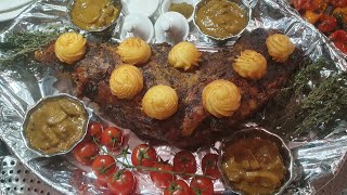 وصفة فخد الخروف منسم بالازير بحشوة لذيذة بزاف 👌👌😋😋😋😋😋gigot farci 👌👌😍😍😍😍😍 [upl. by Silado]