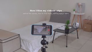 How to make aesthetic videos  Filming Editing Finding music Tips and the REALITY 🎥 [upl. by Neema]