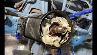 Squarebody GM steering column COMPLETE rebuild STEPBYSTEP [upl. by Dunkin]