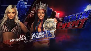 Wwe Main Event Liv Morgan vs Zelina Vega w Carmella 22422 part 1 [upl. by Nixie]