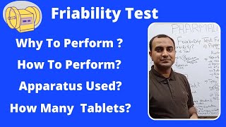 What Is Friability Test  Roche Friabilator [upl. by Ahsilac]