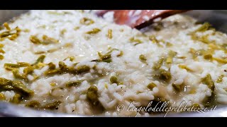 Risotto con asparagi selvatici siciliani [upl. by Eul375]