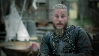 Vikings Season 4 Behind The Scene with Ragnar Travis Fimmel  History HD [upl. by Sivla]