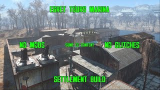 Settlement Builds For Noobs  Egret Tours Marina [upl. by Kusin889]