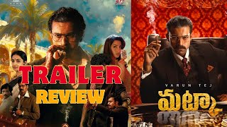 Matka Movie  Trailer  Review  Varun Tej  Meenakshi Chaudhary  Nora Fatehi  preview [upl. by Narual]