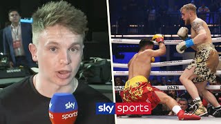 Joe Weller’s immediate reaction to Jake Pauls stoppage win over AnEsonGib [upl. by Irrehc]