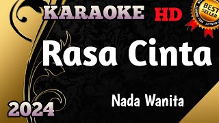 Rasa Cinta  Karaoke Pop Lawas Nada Wanita Versi Live Terbaru HD [upl. by Lletnohs]