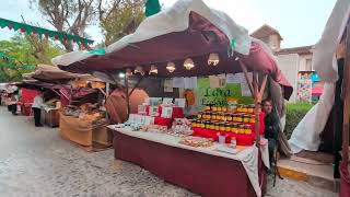 CiezaMurciaMercadillo Medieval del quotMedio Año Festero de Las Fiestas del Escudoquot [upl. by Machos]