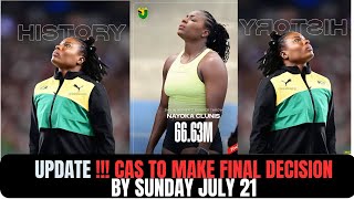 JAAA IN BIG TROUBLE AFTER FORGETTING TO SUBMIT NAYOKA CLUNIS NAME FOR TEAM JAMAICA OLYMPICS [upl. by Gallenz]